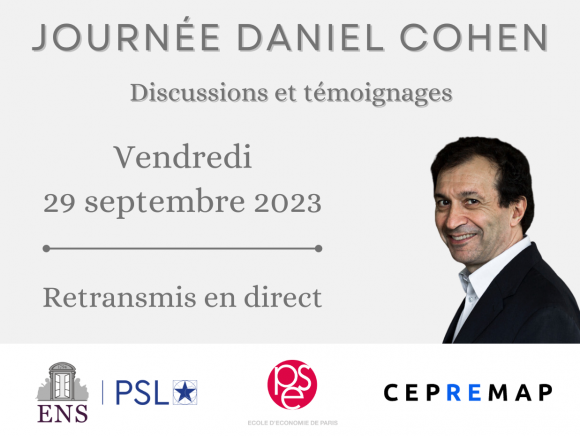Journée Daniel Cohen - Discussions et témoignages | 29 septembre